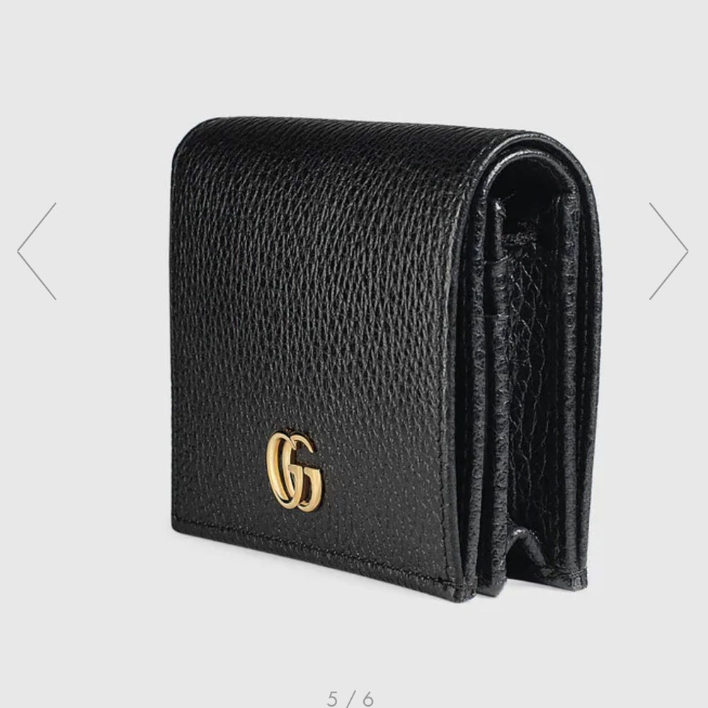 Gucci Leather Card Wallet Case